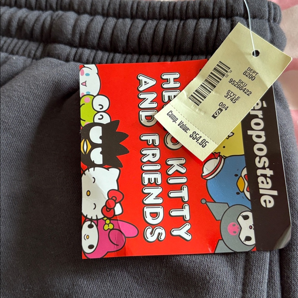 Hello Kitty Charcoal Joggers for women’s - Picture 2 of 7